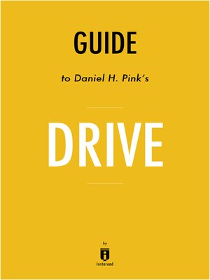 cover image of Guide to Daniel H. Pink's Drive by Instaread